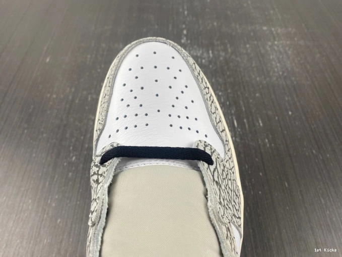 1st Kicks Shoes Air High DZ5485-052 White Jordan 1 Cement OG 0805